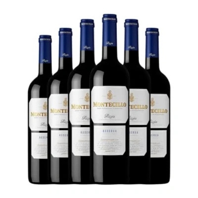 Imagen de Montecillo Tempranillo Rioja Reserva 75 cl Vino tinto (Caja de 6 Botellas cl)