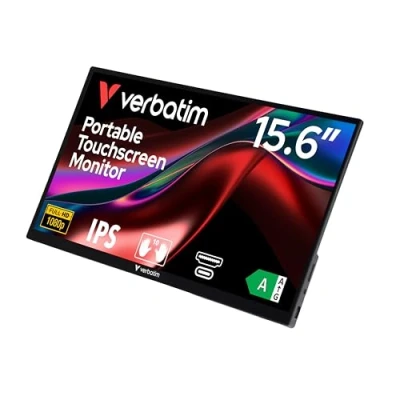 Imagen de Verbatim Monitor Tactil 15,6&#039; PM 15T Port. USB C
