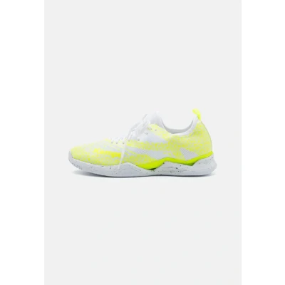 Imagen de Kempa Wing Lite 2.0 Women, Calzado Deportivo Mujer, Blanco/Amarillo Fluo, 38.5 EU