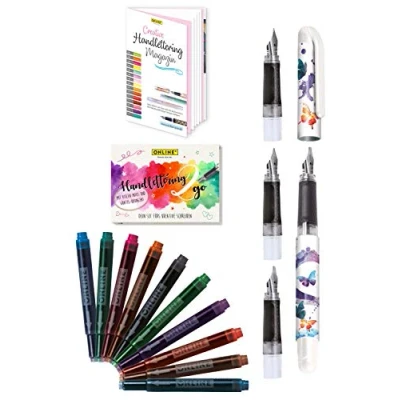 Imagen de Online Juego de escritura Handlettering2Go con pluma, color Spring Vibes