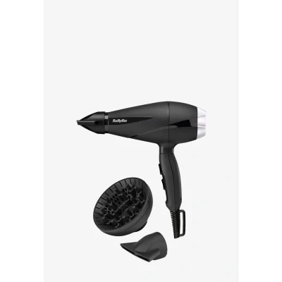 Imagen de Secador BaByliss Style Pro 2100 6710DE, 2100W, 3 temperaturas, 2 velocidades, Difusor incluido, Negro
