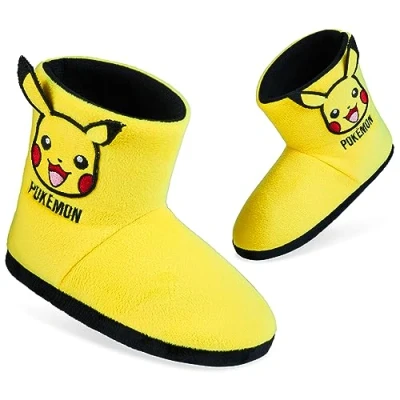 Imagen de Pokémon Zapatillas Niño, Pantunflas Niño Antideslizantes, Casa De Pikachu, Regalo Para Niños (Amarillo, 30 31 EU)