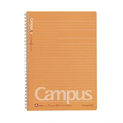 Imagen de Campus Kokuyo Twin Ring cuaderno B5 a rayas 40 hojas Scan t115atn