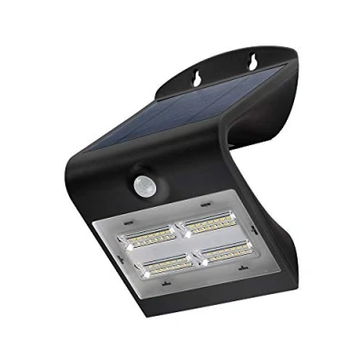 Imagen de Goobay Aplique Solar LED con Detector de Movimiento, 1.5 watts, Negro