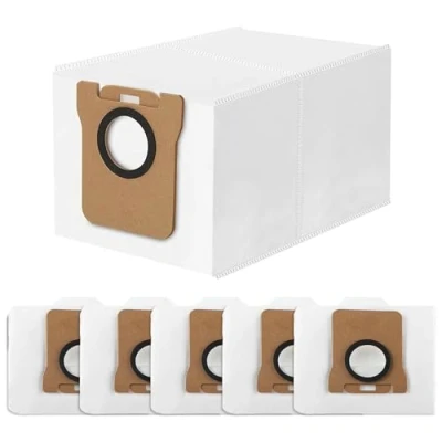 Imagen de 5 bolsas para aspiradora Xiaomi X10+, X20+, S10, Dreame L10s Ultra, L10 L20 Pro, set de accesorios repuesto
