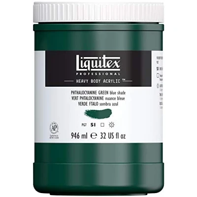 Imagen de LIQUITEX Color acrílico Heavy Body, verde ftalo, 946 ML