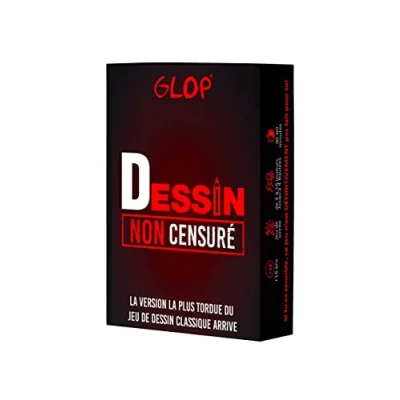Imagen de Glop Jeux de Société Adulte la Version Plus Tordue du Jeu Dessin Classique 2 à 4 équipes Plateau Cadeau