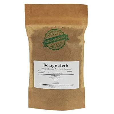 Imagen de Borraja Hierba / Borago Officinalis L Borage Herb # Herba Organica Común, Borrajas, Forrajas (50g)
