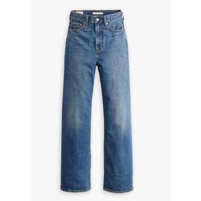 Imagen de Levi&#039;s Ribcage WIDE LEG Vaqueros boyfriend darkblue denim, Mujer, Talla: 25x32, Dark blue denim