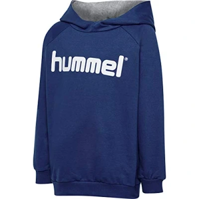 Imagen de hummel HMLGO Kids Cotton Logo Hoodie Color: True Blue_Talla: 176