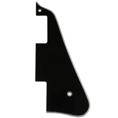 Imagen de Musiclily Pickguard Golpeador para Epiphone Les Paul Standard de Fabricación China Stile Moderno, 3 capas Negro