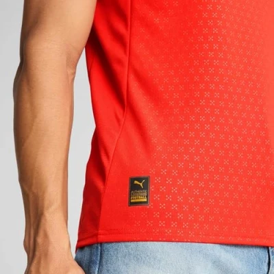 Imagen de Puma Portugal FPF HOME Replica Camiseta deportiva, Hombre, Talla: Medium, Sport red/sugared almond