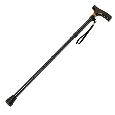 Imagen de Homecraft Marble Pattern Bastón de hasta 82.5 cm, color negro