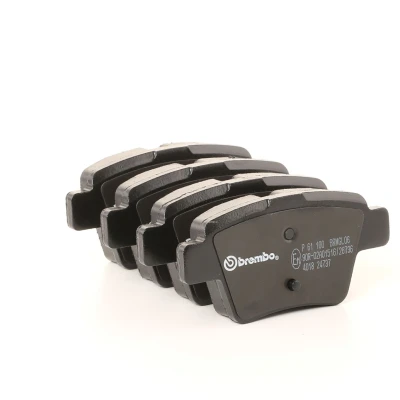 Imagen de BREMBO P 61 100 Juego de pastillas freno excl. contacto avisador desgaste con tornillos pinza sin accesorios PEUGEOT: 207 SW