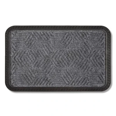 Imagen de Felpudos Clean Off Dirt Trap Felpudo de Exterior Apto para escalones Resistente 40 x 60 cm Gris