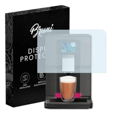 Imagen de Bruni Película Protectora compatible con Krups Intuition Preference+ EA875E Protector Película, claro Lámina (2X)