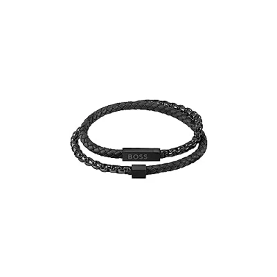 Imagen de Hugo Boss Hombres Brazalete Negro HBJ1580150M