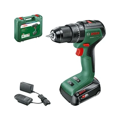 Imagen de Bosch taladro percutor a batería UniversalImpact 18V 60 (1 de 2,0 Ah, sistema 18 V, en maletín transporte)