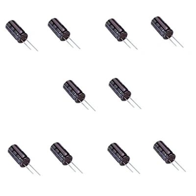 Imagen de HeyNana 10 Unidades de Condensador Electrolitico Polarizado 1000uF (10 Voltios)