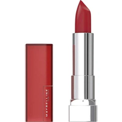 Imagen de Maybelline New York, Pintalabios, Color Sensational, Creamy Matte, Tono 968 Rich Rub