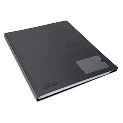 Imagen de Rapesco 1650 Germ Savvy Antibacteriano, Carpeta de Fundas A4 en Polipropileno, 36 Fundas, Negro