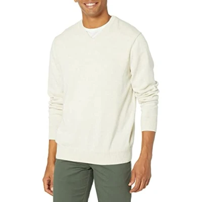 Imagen de Amazon Essentials Jersey de Cuello Pico (Disponible en Tallas Grandes) Hombre, Avena Mezcla, XXL