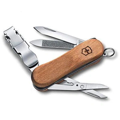 Imagen de Navaja 0.6461.63B1 Victorinox Nail Clip, Madera