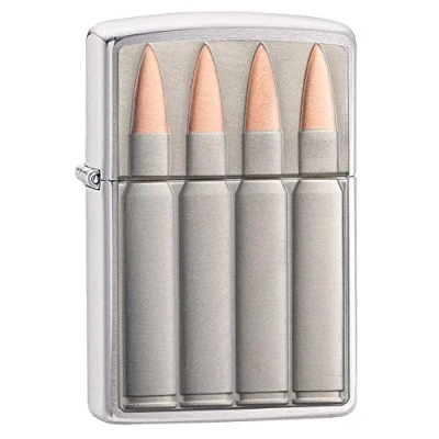 Imagen de Zippo Encendedor Resistente al Viento, Otro, Cromado, Regular