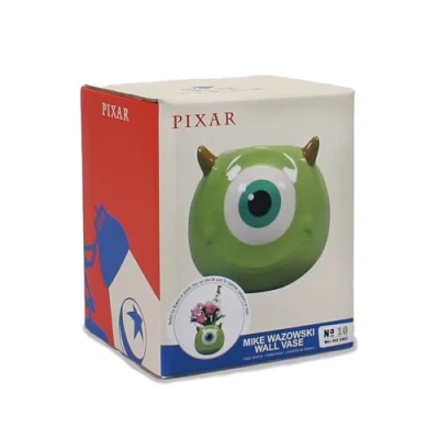 Imagen de Macetero pared Disney Monstruos S.A. Mike Wazoski cerámica original Decoración hogar Jarrón Licencia oficial
