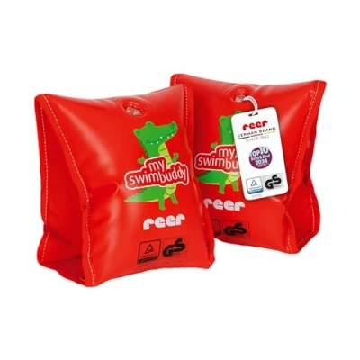 Imagen de reer myswimbuddy Manguitos de natación para bebés y niños pequeños, Inserto Tela extrasuave, Aprendizaje Seguro natación, 11 30 kg