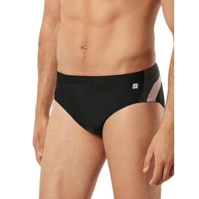 Imagen de Schiesser Badehose Slip Baador para Hombre, Negro, S