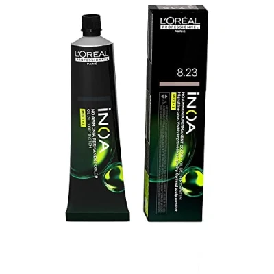 Imagen de inoa color 8.23 rubio claro irisado dorado 60 gr, Loreal