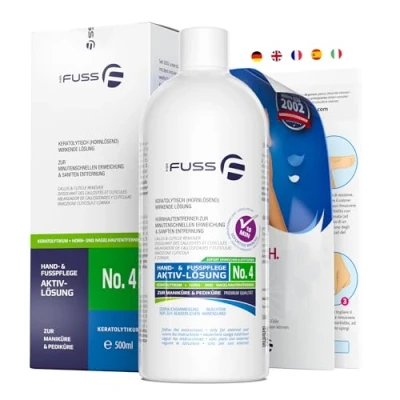 Imagen de Mr. Fuss Solución activa para callos en los pies, número 4, 500 ml