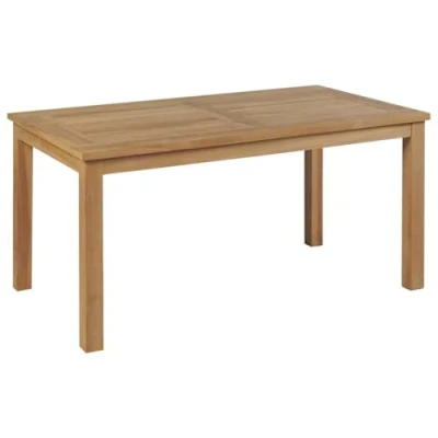 Imagen de vidaXL Mesa de Centro Rectangular Madera Teca 90x50x45 cm Mesita Café Salón