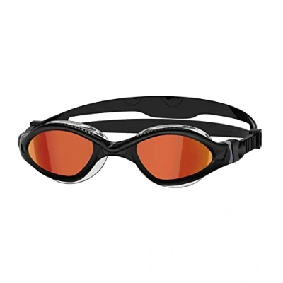 Imagen de Zoggs Tiger Gafas de natación para adultos, protección UV, correas cómodas ajuste rápido, lentes sin niebla, flexibilidad y líquido la piel, solar