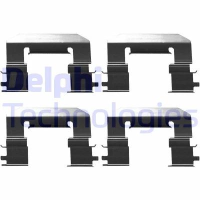 Imagen de DELPHI LX0675 Kit de accesorios, pastillas frenos HYUNDAI: i30 II Hatchback, KIA: cee‘d CITROËN: C3