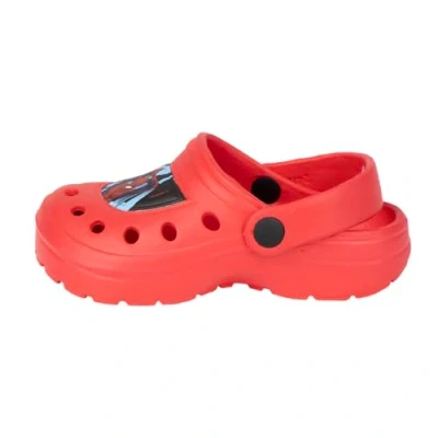 Imagen de Zuecos Infantiles de Spiderman Color Rojo Talla 30/31 Fabricados 100% EVA Niños Estampado Producto Original Diseñado en España