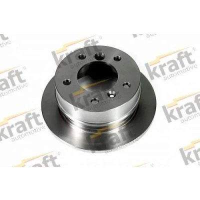 Imagen de KRAFT 6051410 Disco de freno 258, 258,0 12,0 5 macizo MERCEDES BENZ: Sprinter 2 T Furgón, Bus, VOLKSWAGEN: LT 28 46 Kasten
