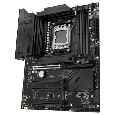 Imagen de ASUS X870 MAX Gaming WIFI7 Placa Base AMD ATX, Negro, 12+2+1 DrMOS, DDR5, PCIe 5.0, Q Release, M.2, WiFi 7, Antenna, 2.5Gb Ethernet, HDMI, USB4, USB Tipo C, BIOS Flashback, Aura Sync