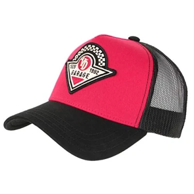 Imagen de Von Dutch Gorra para hombre, color rojo y negro Talla única