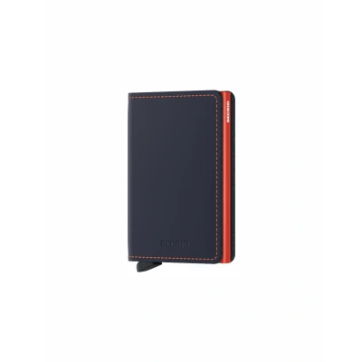 Imagen de SECRID SLIM WALLET MARINO NARANJA UNICA