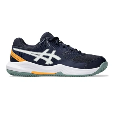 Imagen de Asics Geldedicate 8 Unisex Zapatillas de tenis para todas las superficies niños, Talla: 39.5, Midnight/white Zapatos