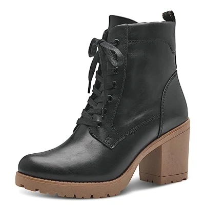 Imagen de MARCO TOZZI Mujer 2 25204 41, Botines con Cordones, Black Nature, 36 EU