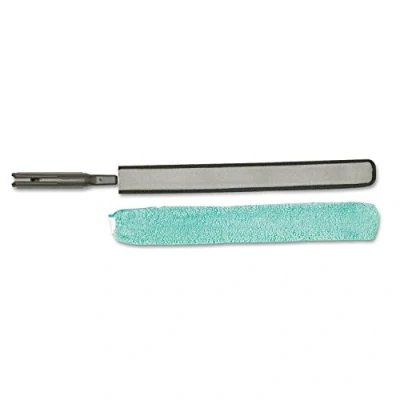 Imagen de Rubbermaid Commercial Products 847810 Plumero con funda lavable, color verde