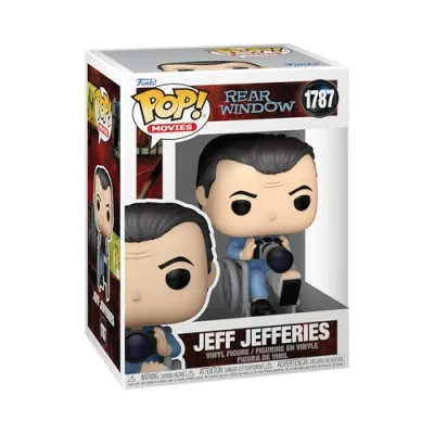 Imagen de Funko Pop! Movies: Rear Window L.B. Jeff Jefferies​ Jefferies Figura de Vinilo Coleccionable Idea Regalo Mercancia Oficial Juguetes para Niños y Adultos Movies Fans