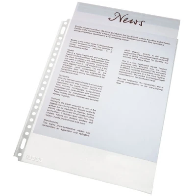 Imagen de Funda transparente Esselte 21 agujeros A4 30 micras 100 unidades