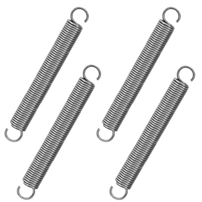 Imagen de GUNGY Resortes de Tensión 80mm Muelles Extensión con Gancho Muelle Acero Inoxidable Diámetro Exterior 10mm Alambre 1,2mm Fuerza Resorte 3,2KG 4 Piezas