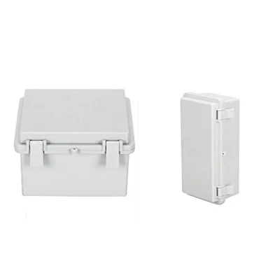 Imagen de Supertool HA3331A Caja de conexiones eléctrica Conector IP65 Carcasa plástico externa cable impermeable recinto eléctrico (1 unidad, 200 x 100 70 mm), blanco