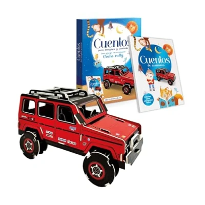 Imagen de CUENTOS PARA IMAGINAR Y CONSTRUIR 3D COCHE RALLY