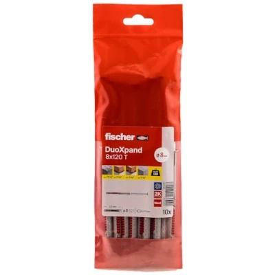 Imagen de fischer 562201 DuoXpand, Rojo, 8 x 120